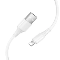 Kabelis (m) USB-C į Lightning Hoco PD 27W 1 m X120 - baltas (m)