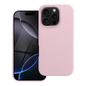 Dėklas skirtas iPhone 16 PRO Forcell F-Protect Frame Premium suderinamas su Magsafe rožinis