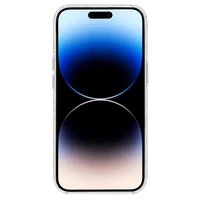 TEL PROTECT MagSilicone skaidrus dėklas telefonui Iphone 11 Pro su blizgučiais