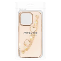 Madingas dėklas telefonui Iphone 14 Plus dizainas 3 šviesiai rožinė