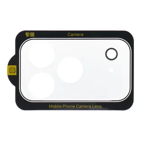 5D pilno klijavimo kameros grūdintas stiklas skirta iPhone 17 Pro - skaidrus