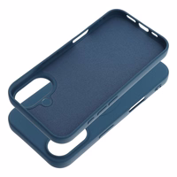 Dėklas Silicone Mag Cover (big hole) (MagSafe) skirtas iPhone 16 mėlynas