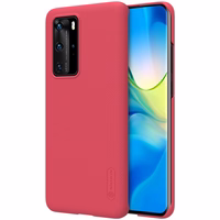 Nillkin Super Frosted Shield - dėklas Huawei P40 Pro (Bright raudonas)