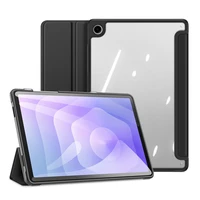 Dux Ducis Toby Armored Flip Case for Samsung Galaxy Tab A11 Plus/A9 Plus - Black