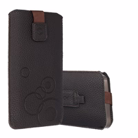 "WONDER Deko" dėklas (XXL dydžio), skirtas "Samsung S25 Ultra/S24 Ultra/M35/M23/A16 5G/Xiaomi Redmi 14C chocolate