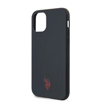 US Polo Assn. Polo Type Collection iPhone 11 Pro Max dėklas - tamsiai mėlynas