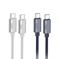 Kabelis USB C į USB C Hoco QC3.0 PD 5A 240W 1,8 m U134 tamsiai mėlynas