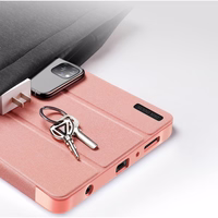 Dėklas Dux Ducis Domo Samsung X110/X115 Tab A9 8.7/X130/X135 Tab A11 8.7 rožinis