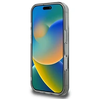 Karl Lagerfeld IML Metal Karl&Choupette Head magnetinis dėklas telefonui iPhone 16 Pro Max - juodas