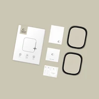 Tech-Protect grūdintas stiklas 2 vnt. Apple Watch Ultra 49mm juodas