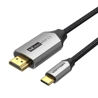 USB-C į HDMI 2.0 kabelis Vention CRBBG, 1,5 m, 4K 60Hz (juodas)