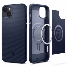 Spigen Mag Armor dėklas telefonui iPhone 14 Plus - mėlyna