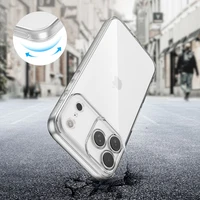 Tech-Protect FlexAir dėklas telefonui iPhone 17 Pro - skaidrus