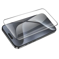 Borofone Apsauginis Stiklas BF6 Diamond Armor Pilnas Ekranas HD Iphone 16 Pro - 10 vienetų