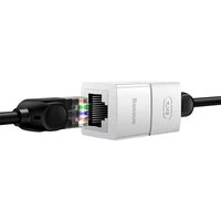 Tinklo jungtis Ethernet RJ-45 kabelio jungtis Baseus AirJoy Series 10 vnt. - baltos