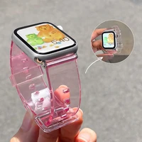 Silikoninis dirželis apyrankė apyrankė dirželis šviesa Apple Watch 42 / 44 mm - raudonas