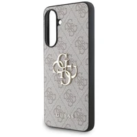 Guess Big 4G Logotipo Klasikinis Dėklas telefonui Samsung Galaxy A36 - rožinė