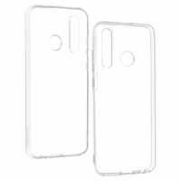 Itin plonas 1mm dėklas telefonui Huawei P Smart 2019 permatomas