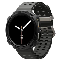 Spigen Rugged Armor dėklas Samsung Galaxy Watch 8 44mm - matinė juoda