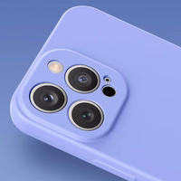 Silikoninis dėklas telefonui Xiaomi Redmi Note 11 Pro 5G / 11 Pro / 11E Pro - šviesiai violetinis