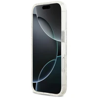 Karl Lagerfeld IML Karl Head Logotipas Magnetinis dėklas iPhone 17 - pilkas