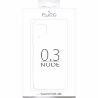 PURO 0.3 Nude - dėklas Huawei P40 Lite (skaidrus)