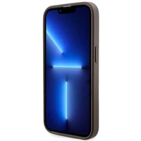 Guess GUHMP14LHGCFSEW iPhone 14 Pro 6.1" rudas/rudas kietas dėklas GCube Stripes MagSafe