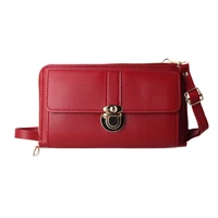 Megztas krepšys telefonui GCW06 raudonas