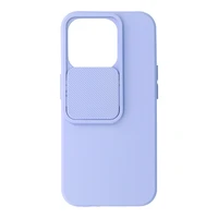 Camshield Soft dėklas iPhone 15 Pro Max šviesiai violetinis