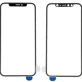 LCD stikliukas Apple iPhone X/XS su OCA juodas V2 ORG
