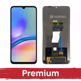 LCD ekranas suderinamas su Samsung A057 A05s juodas OEM