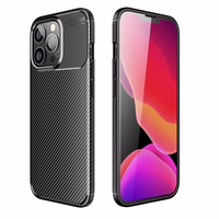 Dėklas CARBON PREMIUM telefonui IPHONE XR juodas