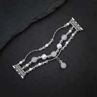 Apple Watch apyrankės kilpa 42/44/45 dizainas 4 balta