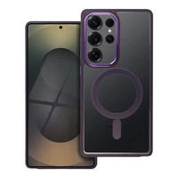 COLOR EDGE MAG COVER dėklas telefonui suderinamas su Magnetiniu SAMSUNG S25 ULTRA giliai violetinė