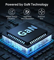 Choetech PD8008 100W GaN greito įkrovimo įkroviklis 2x USB-A / 2x USB-C - baltas