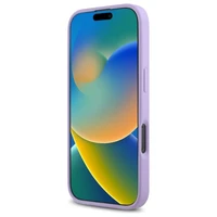 Guess Saffiano Magnetinis dėklas iPhone 16 Pro - violetinis