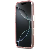 Karl Lagerfeld IML Choupette Head Logo Magnetinis dėklas telefonui iPhone 17 Pro - rožinis