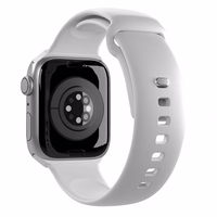 Puro Icon silikoninis dirželis Apple Watch 38/40/41 mm - baltas (2 vnt.)