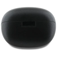 Guess Bluetooth ausinės GUTWST88MCTGK TWS + įkrovimo stotelė juodos/juodos kapsulė spausdintas logotipas