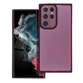 VARIETE dėklas telefonui SAMSUNG S22 Ultra violetinis