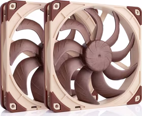 Noctua 140mm NF-A14x25 G2 PWM Sx2 PP - Dvigubas ventiliatorių rinkinys