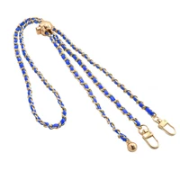 Telefono raištis G-14 mėlynas-auksinis