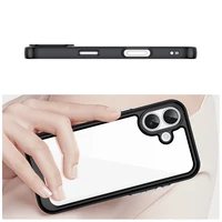 Outer Space dėklas telefonui iPhone 17 - juodas permatomas