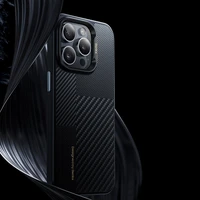 Montage Magnetinis Armor Pro Kevlar dėklas su metalo rėmu 600D+1500D (MA62) iPhone 15 Pro Max juodas (m)