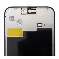 LCD ekranas (m) iPhone 15 Pro Max su jutikliniu skydeliu - juodas (m) (HD+ Incell) IC Transferable