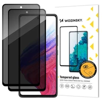 Wozinsky privatumo stiklas privatumo grūdintas stiklas Xiaomi Redmi Note 14S, 2 rinkinys