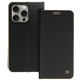 Wonder rėmelio dėklas Iphone 15 Pro juodas