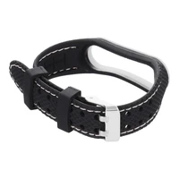 Elastomerinis dirželis LIFESTYLE XIAOMI Mi Band 5 / 6 juodas (03)