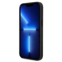 Dėklas telefonui Karl Lagerfeld KLHCP14MG2ELK iPhone 14 Plus 6.7\" juodas / juodas Glitter Plaque Logo