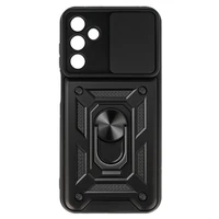 Dėklas telefonui Slide Camera Armor Samsung Galaxy A15 4G/5G – juodas